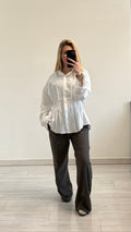Chemise cintrée surpiquée